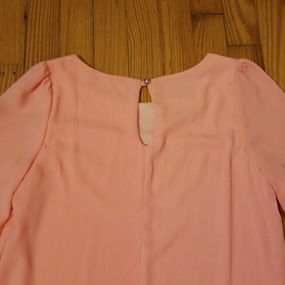 Orange Shift Midi Dress by Tobi - Picture 4 of 5